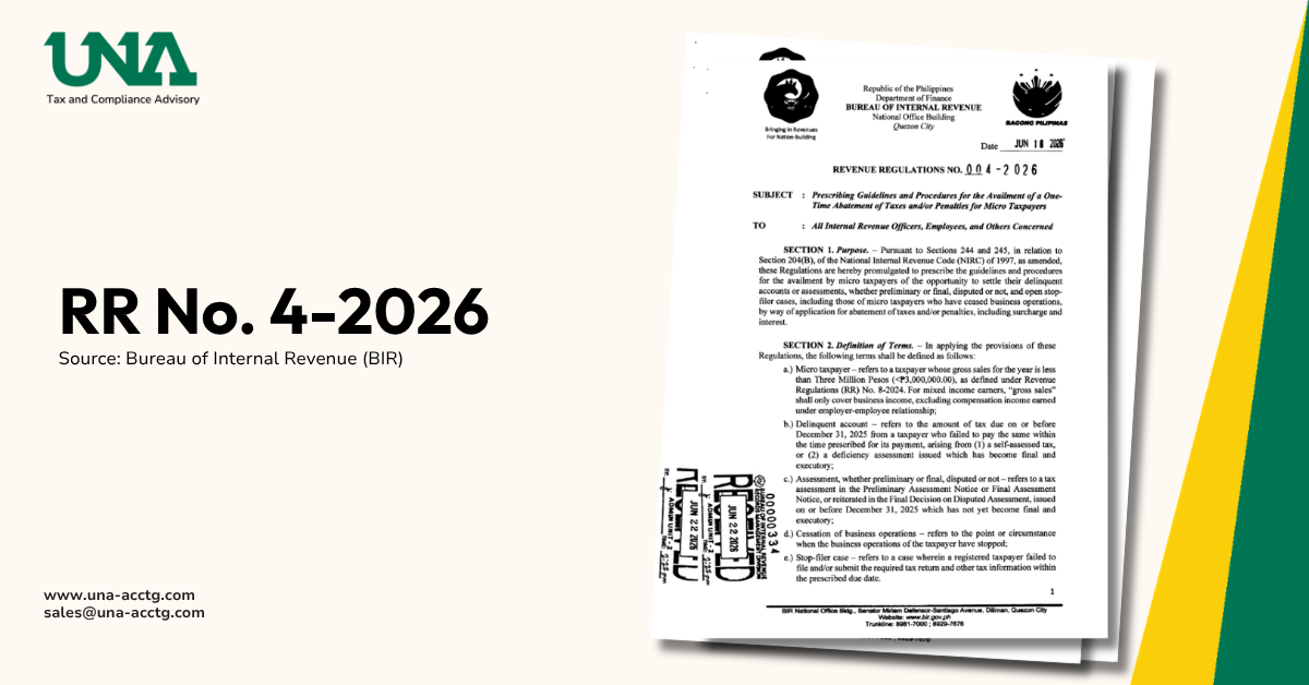 Read more about the article BIR Tax Abatement Program for Micro Taxpayers 2026 